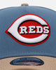 New Era Cincinnati Reds 'Easy Breezy' 9FORTY A-Frame Snapback Blue/Tan