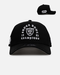 New Era Las Vegas Raiders 'Gothic Arch 2.0' 9FORTY A-Frame Snapback Black/White