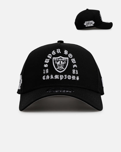 New Era Las Vegas Raiders 'Gothic Arch 2.0' 9FORTY A-Frame Snapback Black/White
