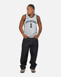 Nike Victor Wembanyama San Antonio Spurs 2025/26 Statement Edition Dri-FIT NBA Swingman Jersey Silver