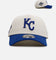 New Era Kansas City Royals 'Team Color Visor' 9FORTY A-Frame Snapback Chrome/Official Team Color