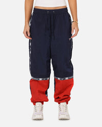 Reebok Colour Block Joggers Navy/Red