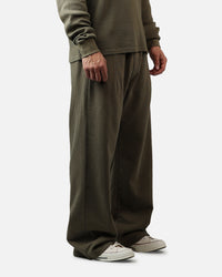 American Thrift Wide Leg Pants Washed Olive