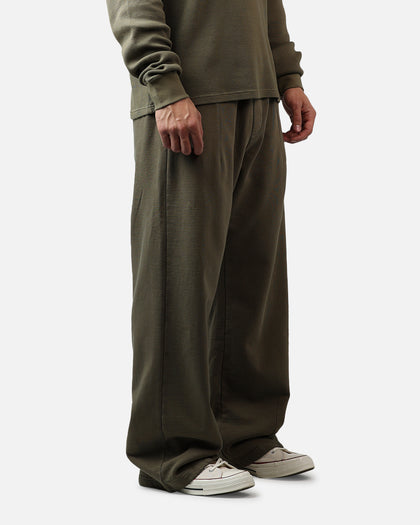 American Thrift Wide Leg Pants Washed Olive