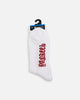 Pro Compression New York Yankees Gothic Script Crew Sock White