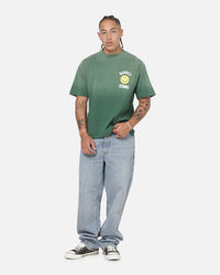 Market Smiley Lockup T-Shirt Dark Green