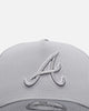 New Era Atlanta Braves 'Smoke' 9FORTY A-Frame Snapback Smoke