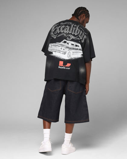 Loiter Lowrider Vintage T-Shirt Washed Black