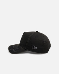 New Era New York Yankees "Star Visor" 9Forty A-Frame Snapback Black
