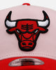 New Era Chicago Bulls 'Pink Crown' 9FORTY A-Frame Snapback Pink