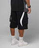 Loiter Hybrid Tek Cargo Shorts Black