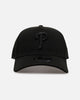 New Era Philadelphia Phillies 'Easy Black' 9FORTY A-Frame Snapback Black/Black