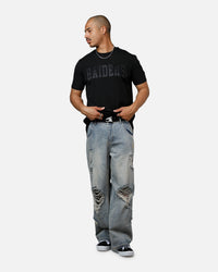 New Era Las Vegas Raiders Logo Select T-Shirt Black/Black