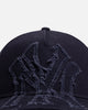 New Era New York Yankees 'Applique Distressed' 9FORTY A-Frame Snapback Navy