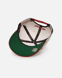 Mitchell & Ness Kansas City Chiefs 'Go Team Go' MVP Snapback Off White/Red