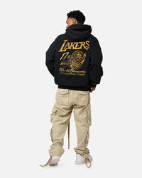 Mitchell & Ness Los Angeles Lakers Rings Hoodie Faded Black