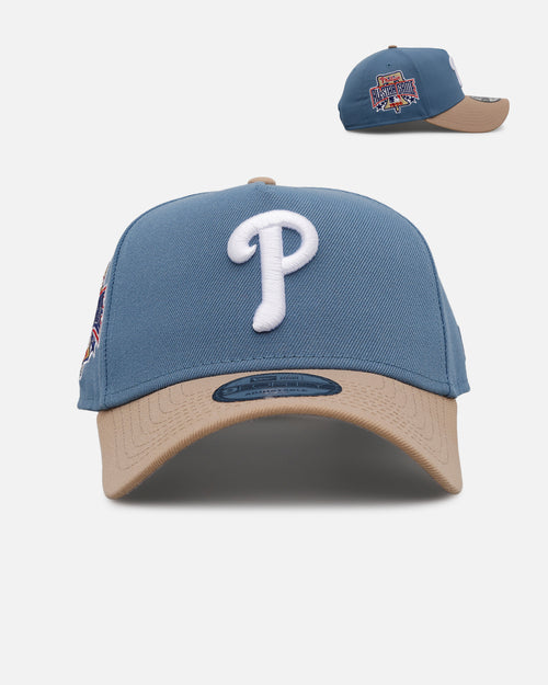 New Era Philadelphia Phillies 'Easy Breezy' 9FORTY A-Frame Snapback Blue/Tan