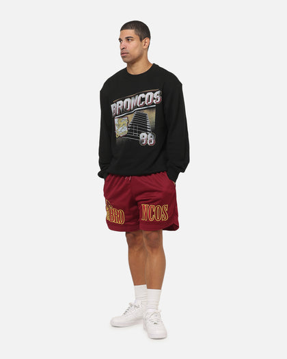 Bleacher Athletic Brisbane Broncos NRL 1908 Adult Crewneck Black