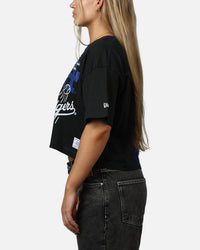 New Era Women's Los Angeles Dodgers Team Split T-Shirt Blue/Black