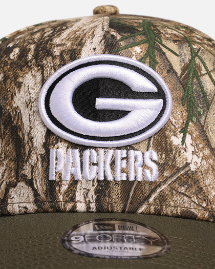 New Era Green Bay Packers 'NFL Season Kick Off' 9FORTY A-Frame Snapback Realtree/Olive