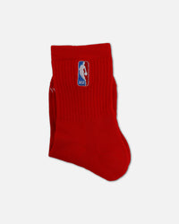 Pro Compression Classic NBA Logoman Crew Sock Red