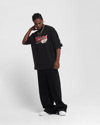 Loiter Fighter Vintage T-Shirt Vintage Black