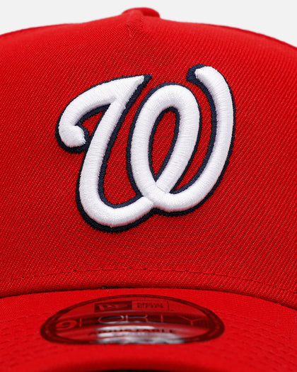 New Era Washington Nationals 'On Field' 9FORTY A-Frame Snapback Official Team Color