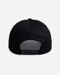 New Era Las Vegas Raiders 'Black Metal Badge' 9FORTY A-Frame Snapback Black
