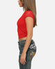 Ed Hardy Women's Veil Baby T-Shirt Red
