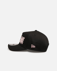 New Era Chicago White Sox 'Drip Glow Script' 9FORTY A-Frame Snapback Black/Pink