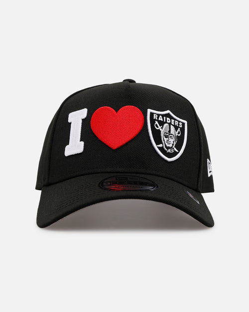 New Era Las Vegas Raiders 'Love' 9FORTY A-Frame Snapback Black