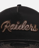 New Era Las Vegas Raiders 'Rope Script' 9FORTY A-Frame Snapback Black/White