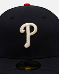 New Era Philadelphia Phillies '250th Anniversary Side Patch' 59FIFTY Fitted Navy