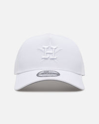 New Era Houston Astros 'Easy White' 9FORTY A-Frame Snapback White/White