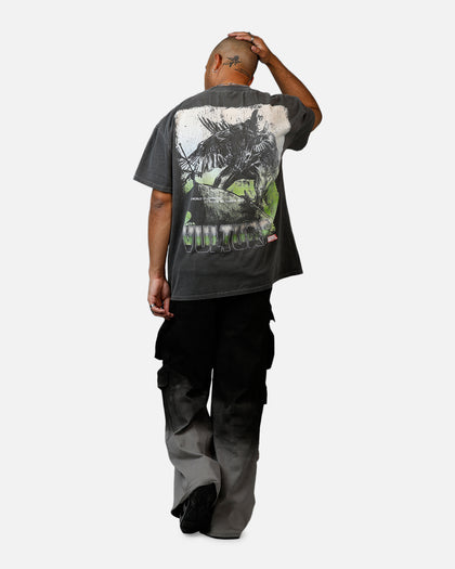 73Studio Marvel Sinister Six Vulture Heavyweight T-Shirt Black Wash