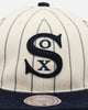 Mitchell & Ness Chicago White Sox 'Vintage Baseball' Vintage Fit Strapback Off White
