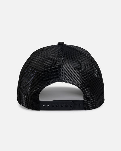 New Era New York Yankees 'Rose Visor' 9FORTY A-Frame Trucker Snapback Black/Rose