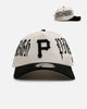 New Era Pittsburgh Pirates 'Gothic Script Two Tone' 9FORTY A-Frame Snapback Chrome/Black