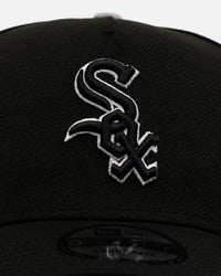 New Era Chicago White Sox 'Outline' 9FORTY A-Frame Snapback Black
