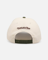 Mitchell & Ness New York Yankees 'Hand Stitch' Deadstock Snapback Olive