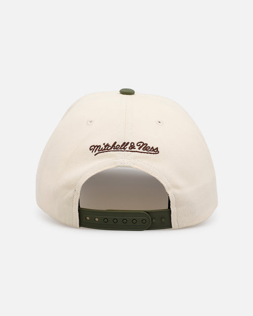 Mitchell & Ness New York Yankees 'Hand Stitch' Deadstock Snapback Olive