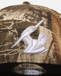 New Era Melbourne Storm 'NRL Real Tree' 9FORTY A-Frame Snapback Real Tree Camo