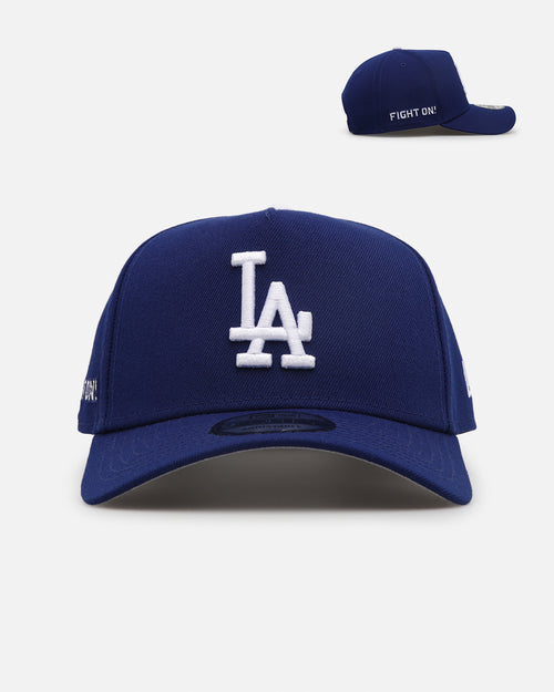 New Era Los Angeles Dodgers 'USC Pack' 9FORTY A-Frame Snapback Dark Royal