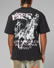 Loiter Dustborn T-Shirt Black Acidwash