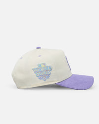 New Era San Francisco Giants 'Easter Corduroy' 9FORTY A-Frame Snapback White/Lilac