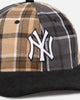 New Era New York Yankees 'Multi Panel Plaid' 9FIFTY High Crown Strapback Plaid