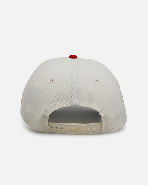 New Era Boston Red Sox 'Strawberry' 9FORTY A-Frame Snapback Chrome/Red