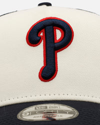 New Era Philadelphia Phillies 'Fourth Of July' 9FORTY A-Frame Snapback Chrome/Navy