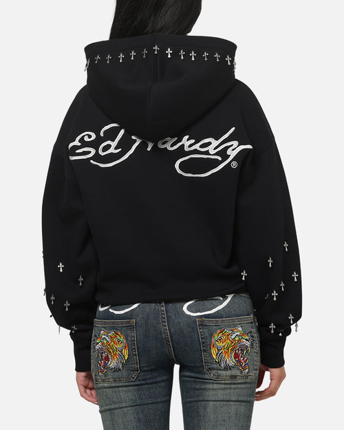 Ed Hardy Eternal Hoodie Black