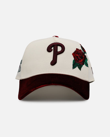 New Era Philadelphia Phillies 'Velvet Roses' 9FORTY A-Frame Snapback Chrome